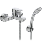 Komplektas vonios/dušo Ideal Standard Cerfine O: virštinkinis maišytuvas+dušo komplektas(rankinė dušo galva, laikiklis, žarna) 